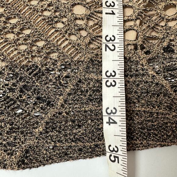 EASLE Brown Cutout Sleeveless Bodycon Mini Dress Small - Picture 8 of 8